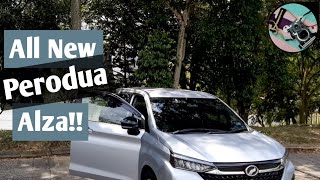 PERODUA ALZA 2022  The All New Alza  Glittering Silver  My First Car [upl. by Domela]