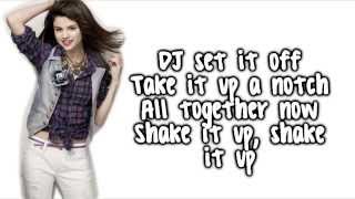 Shake It Up Selena Gomez Lyrics Full [upl. by Fidel]