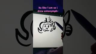 I am bored out of my mind and got random motivation imbored art sketch gir antonymph [upl. by Desirea]