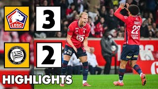 Lille vs Sturm 32  UEFA Champions League Group Stage Highlights [upl. by Unni335]