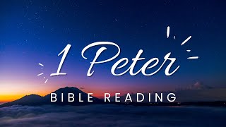 1 PETER READ ALONG  BIBLE READING with music amp captions [upl. by Igor217]