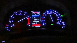 2016 Lexus GS 200t Acceleration Test 0100 kmh 060 mph on wet [upl. by Singer]