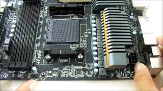 Gigabyte 990FXAUD7 rev 11 Motherboard Overview [upl. by Lundberg830]