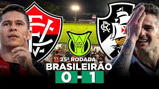 VITÓRIA 0 x 1 VASCO Brasileirão Série A 2024 25ª Rodada  Narração [upl. by Utimer]