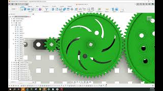 Fusion 360 Motion Links with VEX Gears [upl. by Dnomasor]