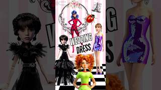 🖤 Will Wednesday Win the Wedding Dress Design Competition 🖤 noratweets wednesday dress [upl. by Adnek]