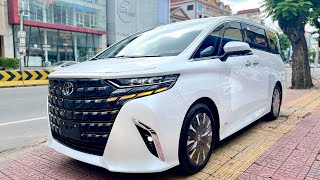 First Look  2024 Toyota Alphard  25 HYBRID EFour  White Color [upl. by Cote]