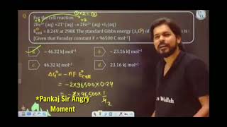 Pankaj Sir Angry Moment 😡  Pankaj Sir Op  Tab tak k liye ok by  Physics Wallah [upl. by Nylrad325]