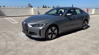 Tour the 2024 i4 eDrive40 in Frozen Pure Grey  4K [upl. by Aloeda]