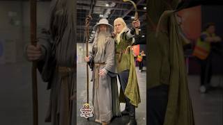 Lord of The Rings Gandalf and Legolas shorts lordoftherings cosplay fantasy [upl. by Sedicla]