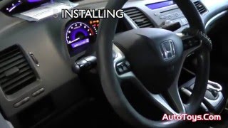 HONDA CIVIC 2010 REMOTE START COMPUSTAR [upl. by Asennav266]