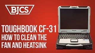 How to Clean Fan and Heat Sink in the Panasonic Toughbook CF31 [upl. by Bartolemo215]