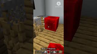 Gaming setup build in Minecraft minecraftshorts subscribe [upl. by Heidie566]