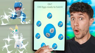 I Hatched 100 of Pokémon GO’s BEST Eggs Ever [upl. by Kopp206]