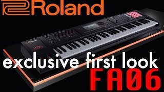 Sonicstate Exclusive Roland FA06 preview [upl. by Enirual]