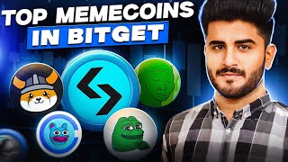 TOP MEME COINS IN BITGET TIME TO BUY NKW BEFORE 1000X [upl. by Wilone]