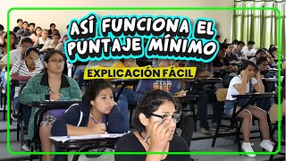 🔴 MIRA CÓMO FUNCIONA EL PUNTAJE MÍNIMO PARA EL EXAMEN DE SAN MARCOS 🔥🌱 [upl. by Donaldson]