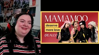 why MAMAMOO is the most underrated kpop group REACTION [upl. by Romeyn48]