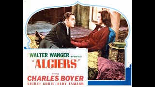 Algiers  1938 Movie  Gaby First Meets Pepe le Moko in the Casbah  Hedy Lamarr and Charles Boyer [upl. by Mintun]