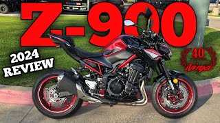 2024 KAWASAKI Z900 Ride amp Review  Yamaha MT09 NIGHTMARE review kawasaki z900 [upl. by Adnorhs170]