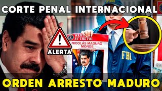 ORDEN ARRESTO MADURO ⚠️ SECRETARIO GENERAL OEA SOLICITA ANTE CORTE PENAL INTERNACIONAL [upl. by Natsrik170]