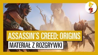 Assassins Creed Origins materiał z rozgrywki z targów E3 2017 [upl. by Dwight]