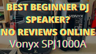 VONYX SPJ 1000A powered Speaker  REVIEW  SOUND TEST  TEAR DOWN [upl. by Nilre]