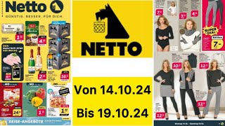 NETTO Angebote Prospekte Werbung Gültig von 141024 bis 191024​⁠Werbungde [upl. by Heilner]