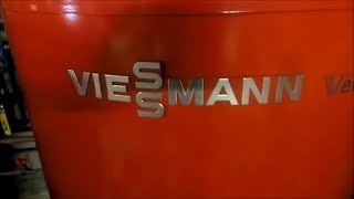 viessman boiler with riello f5 40 series oil burner [upl. by Rugg860]