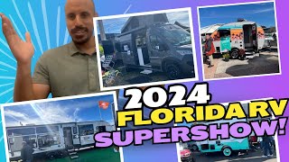 2024 Florida RV SuperShow Walkthrough and thoughts [upl. by Hellman]