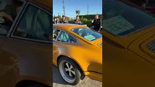 Chris Harris arrived in a Singer 911 Porsche [upl. by Gurias]