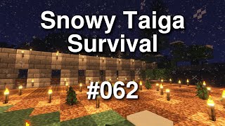 Minecraft Snowy Taiga Survival  062 [upl. by Animrac]