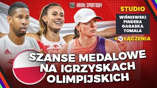 IGRZYSKA OLIMPIJSKIE PARYŻ 2024  ANALIZA SZANS MEDALOWYCH POLAKÓW  JANUSZ PINDERA I GOŚCIE [upl. by Waynant316]