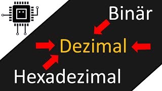 Binär in Dezimal Hexadezimal in Dezimal alle Zahlen in Dezimal umwandeln [upl. by Isadore788]