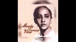 MARÍA TERESA VERA  VEINTE AÑOS LETRA [upl. by Alliscirp754]