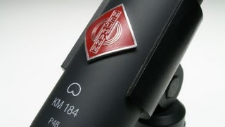 Neumann KM 184 Small Diaphragm Condenser Mic Demo [upl. by Judy]