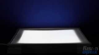 Fusion Optix PC8080 Polycarbonate Diffuser Sheet Demo [upl. by Gunzburg]