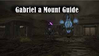 FFXIV Gabriel a Mount Guide [upl. by Tutto29]