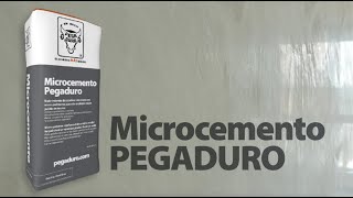 Microcemento Pegaduro [upl. by Marrilee]