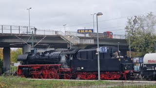 Dampflok BR23 von Treysa nach Dillenburg und zurück [upl. by Ardnasyl]