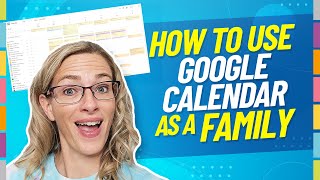 How to Setup A Google Family Calendar for the Ultimate Family Planner [upl. by Stover217]