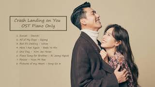 Crash landing on you OST  Piano Playlist [upl. by Hameean783]