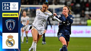 HIGHLIGHTS  Paris FC vs Real Madrid  UEFA Womens Champions League 202324 Français [upl. by Dleifniw]