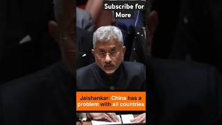 Jaishankar China has a problem with all countries viral shorts sjaishankar jaishankar india [upl. by Kruger470]