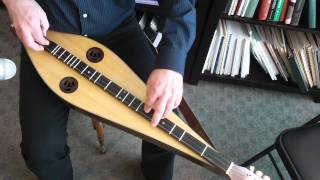 Planxty Irwin  OCarolan Fingerpicked Mountain Dulcimer [upl. by Coyle]