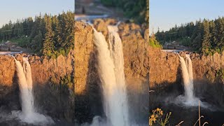 Snoqualmie FALLS WASHINGTON USA [upl. by Bonnell]