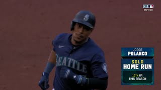 😎 HOME RUN Jorge Polanco  Tampa Bay Rays 11 Seattle Mariners  MLB 2024 [upl. by Notsirb]