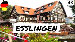 🇩🇪 ESSLINGEN AM NECKAR  GERMANY  4K  A walking tour [upl. by Notxap]