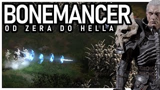 BONEMANCER OD ZERA DO HELLA BONE SPEAR WŁÓCZNIA Z KOŚCI DIABLO 2 RESURRECTED PORADNIK D2R GUIDE [upl. by Airret]