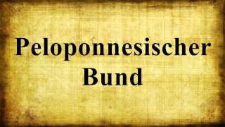 Peloponnesischer Bund [upl. by Tiphane]